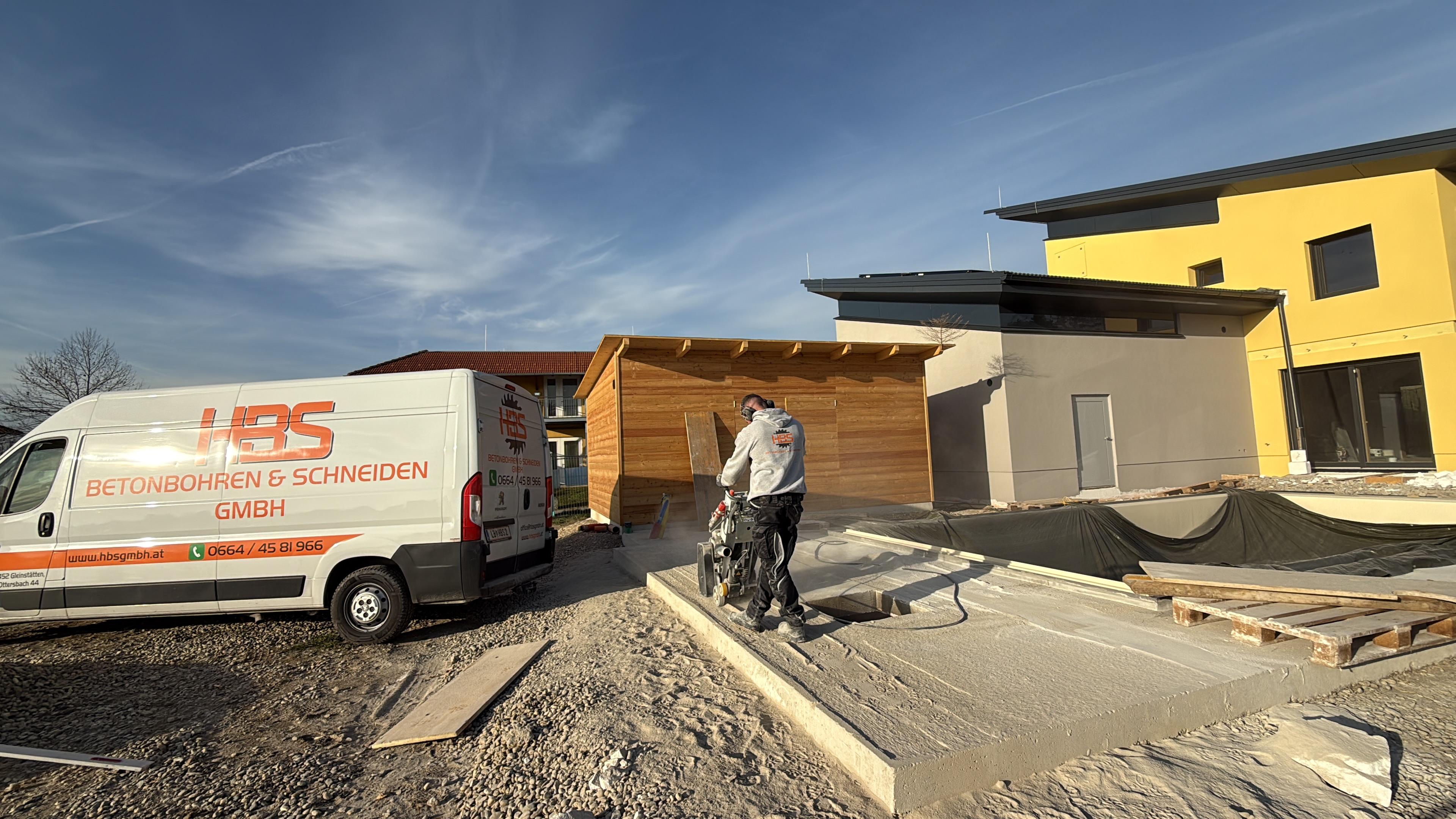 Beton fräsen Projekt 1