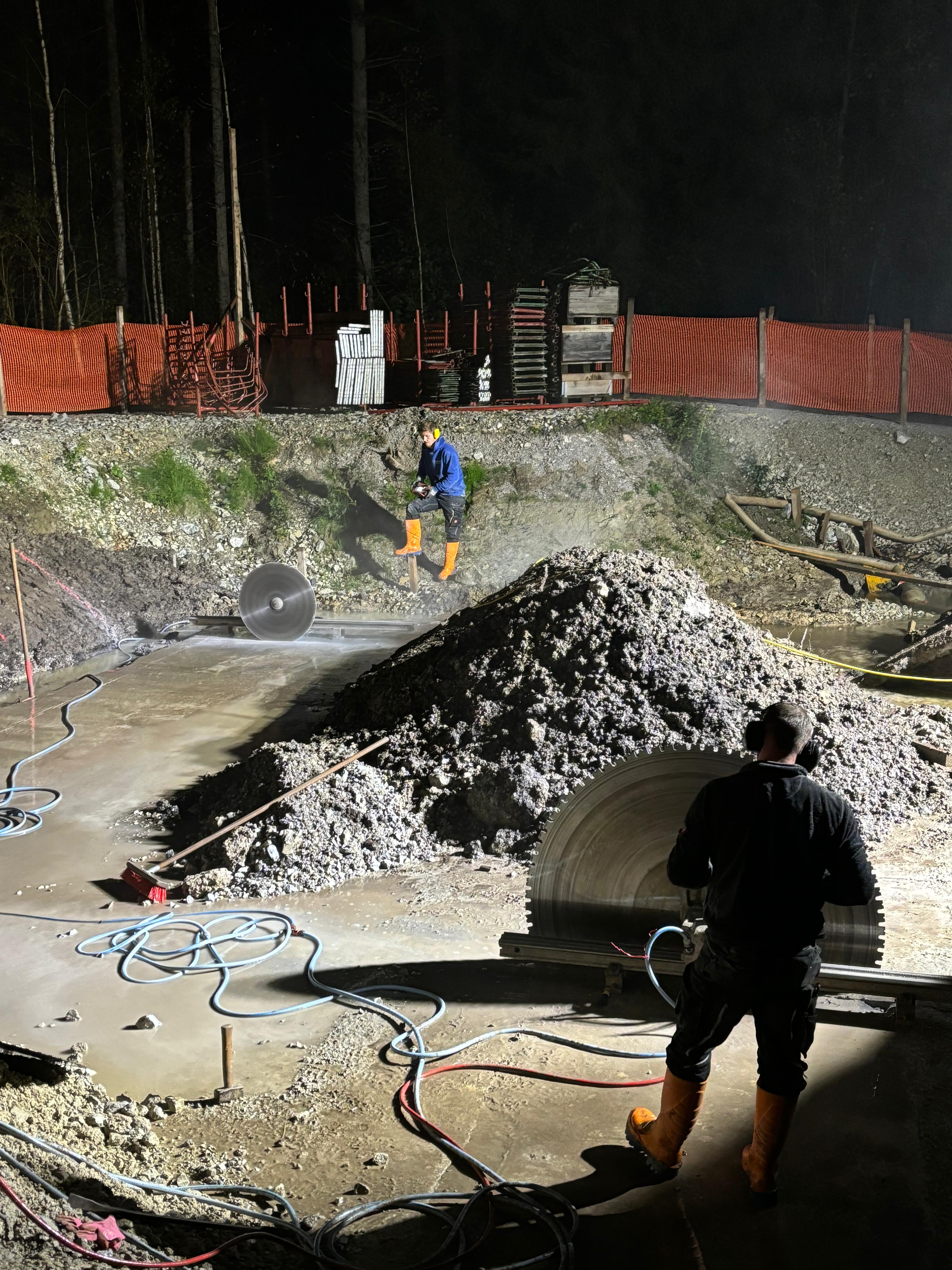 Betonschneiden Projekt 14