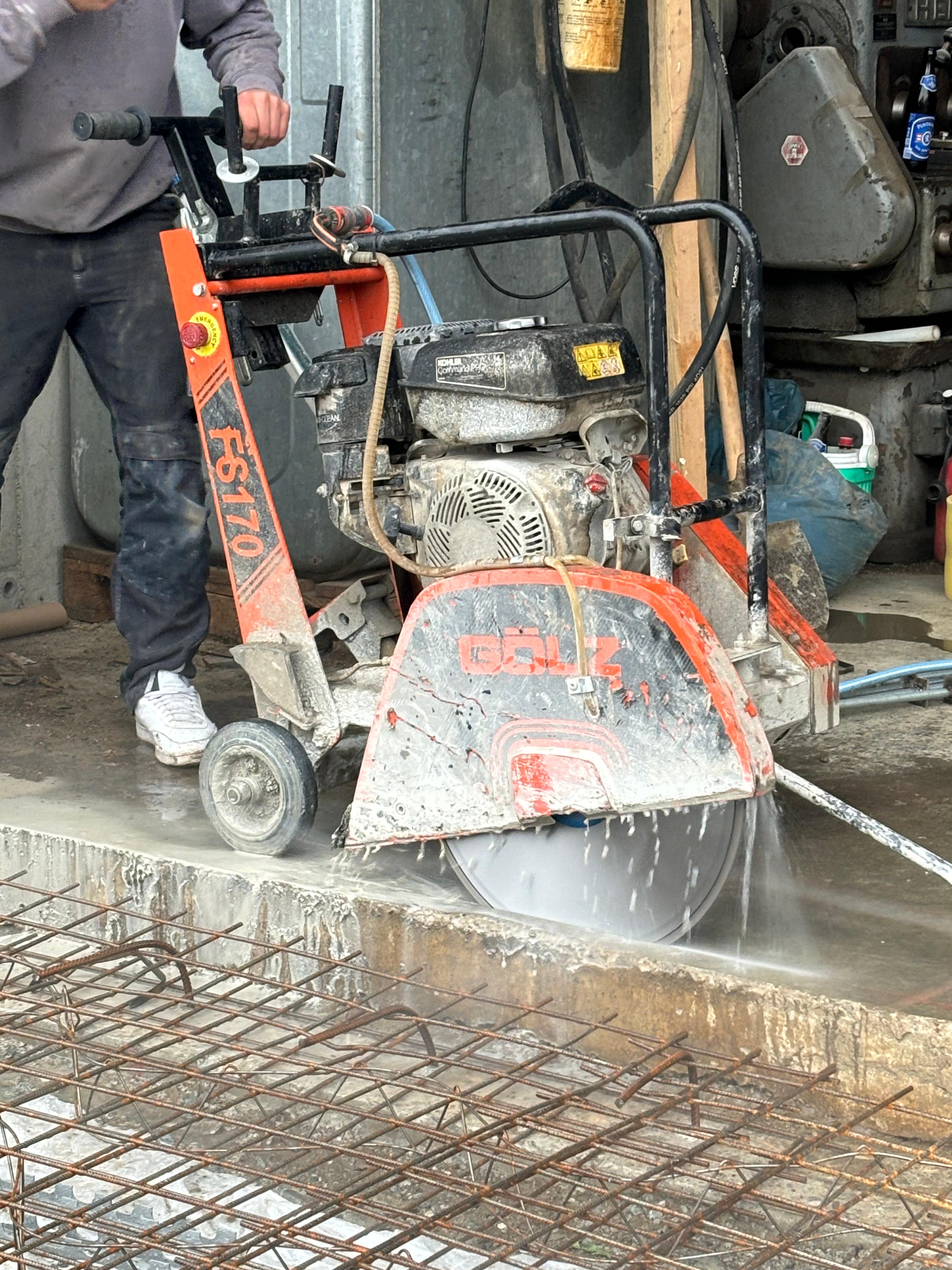 Betonschneiden Projekt 15