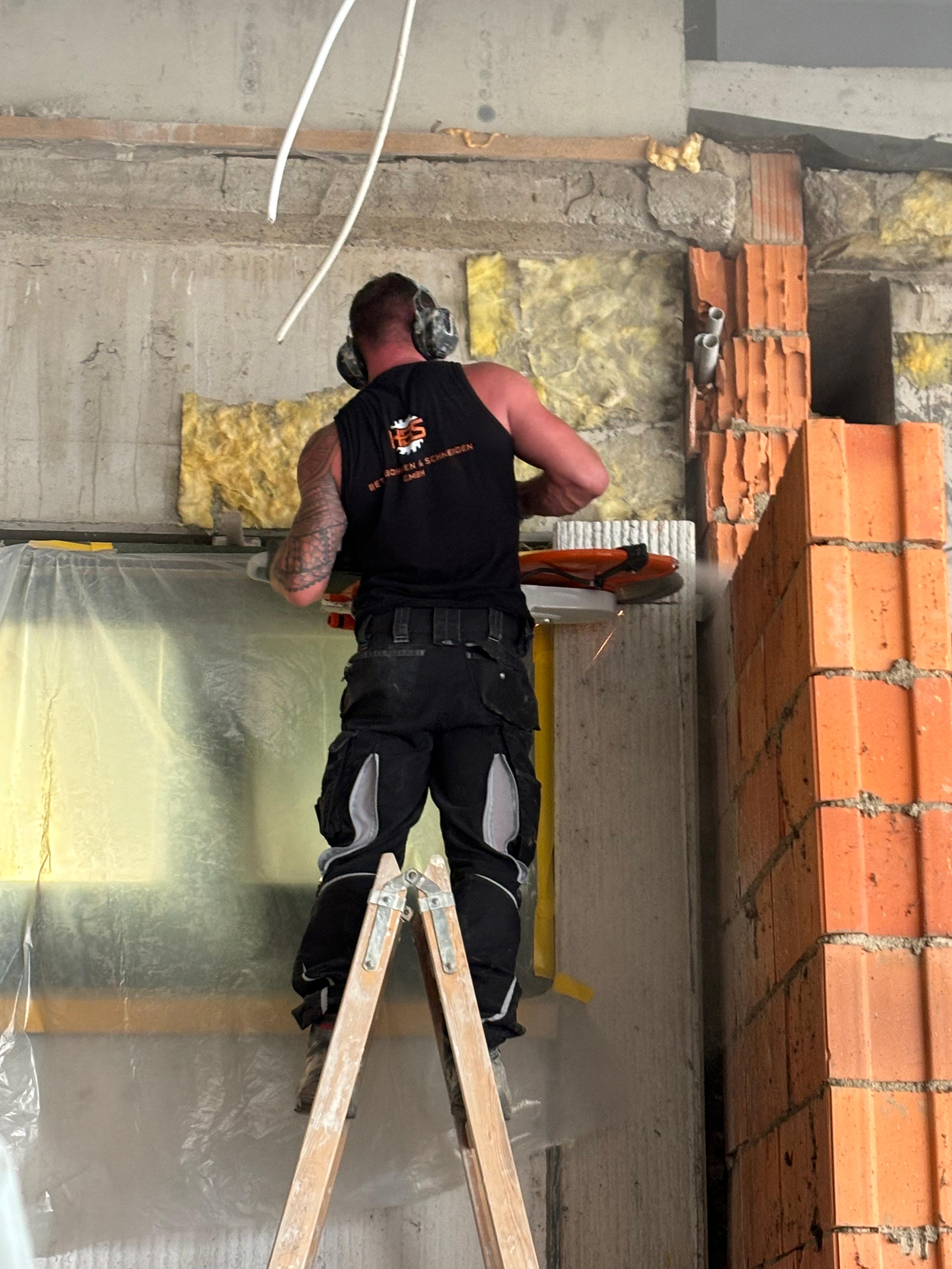 Betonschneiden Projekt 17
