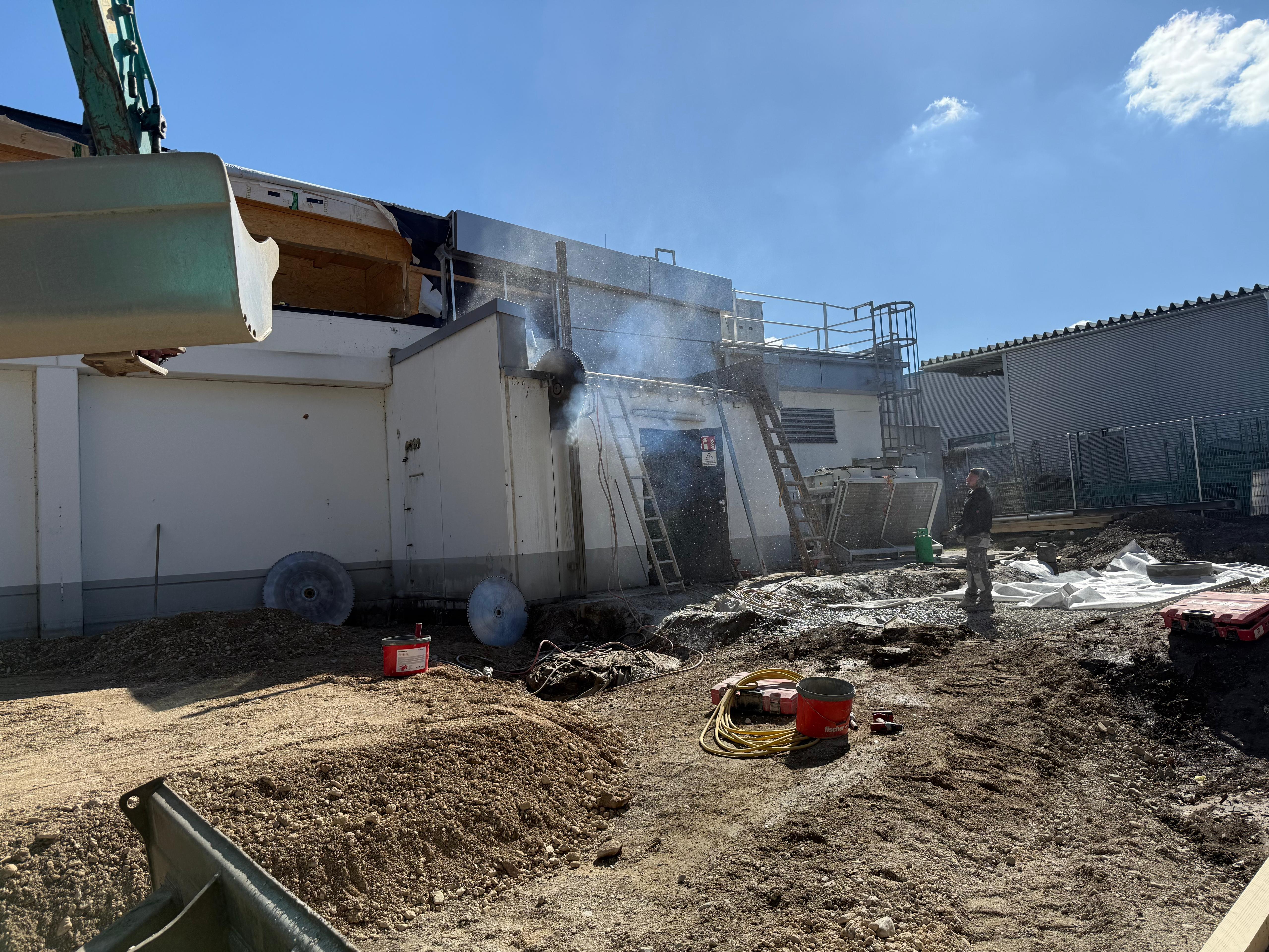 Betonschneiden Projekt 2