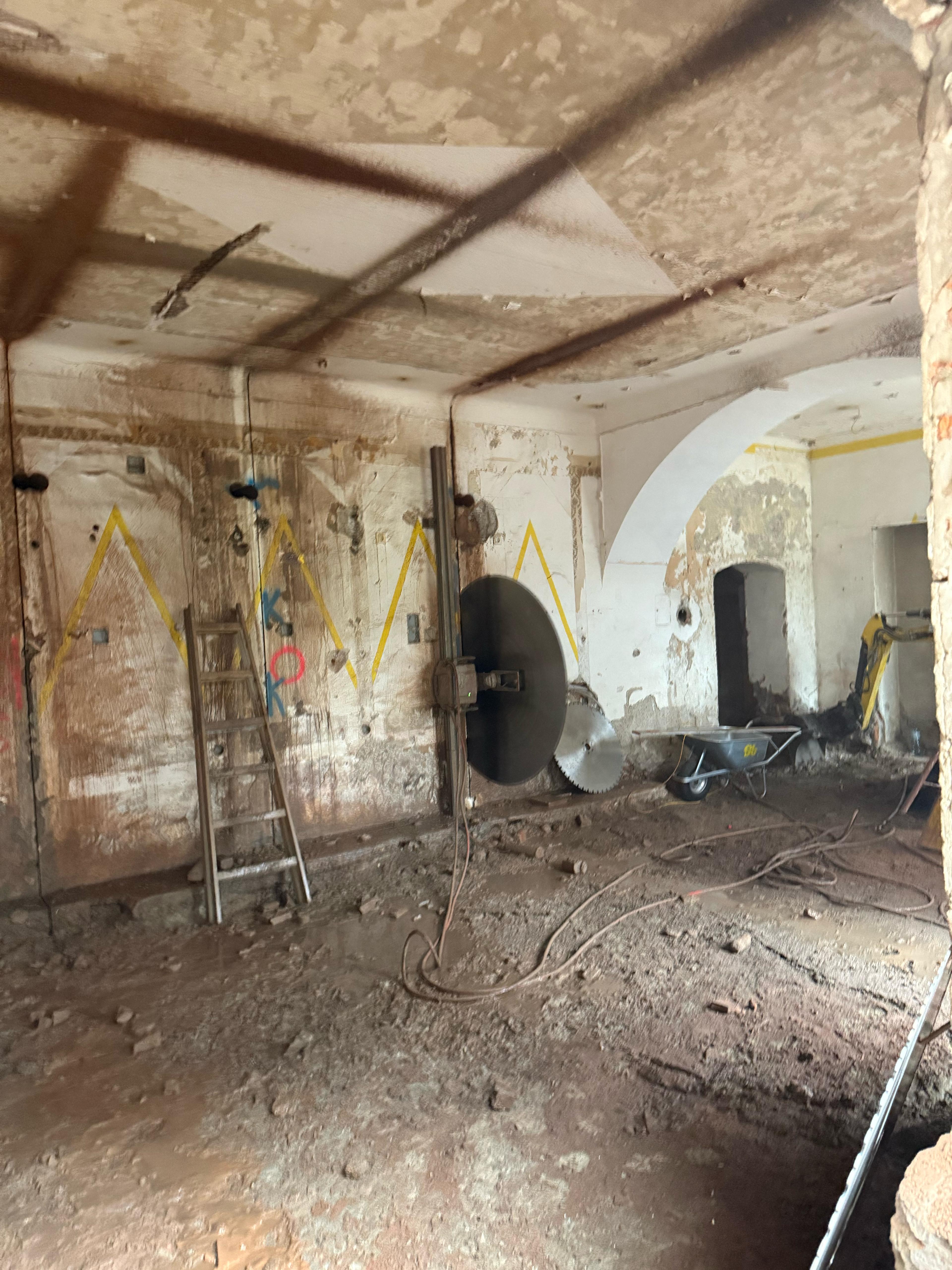 Betonschneiden Projekt 4