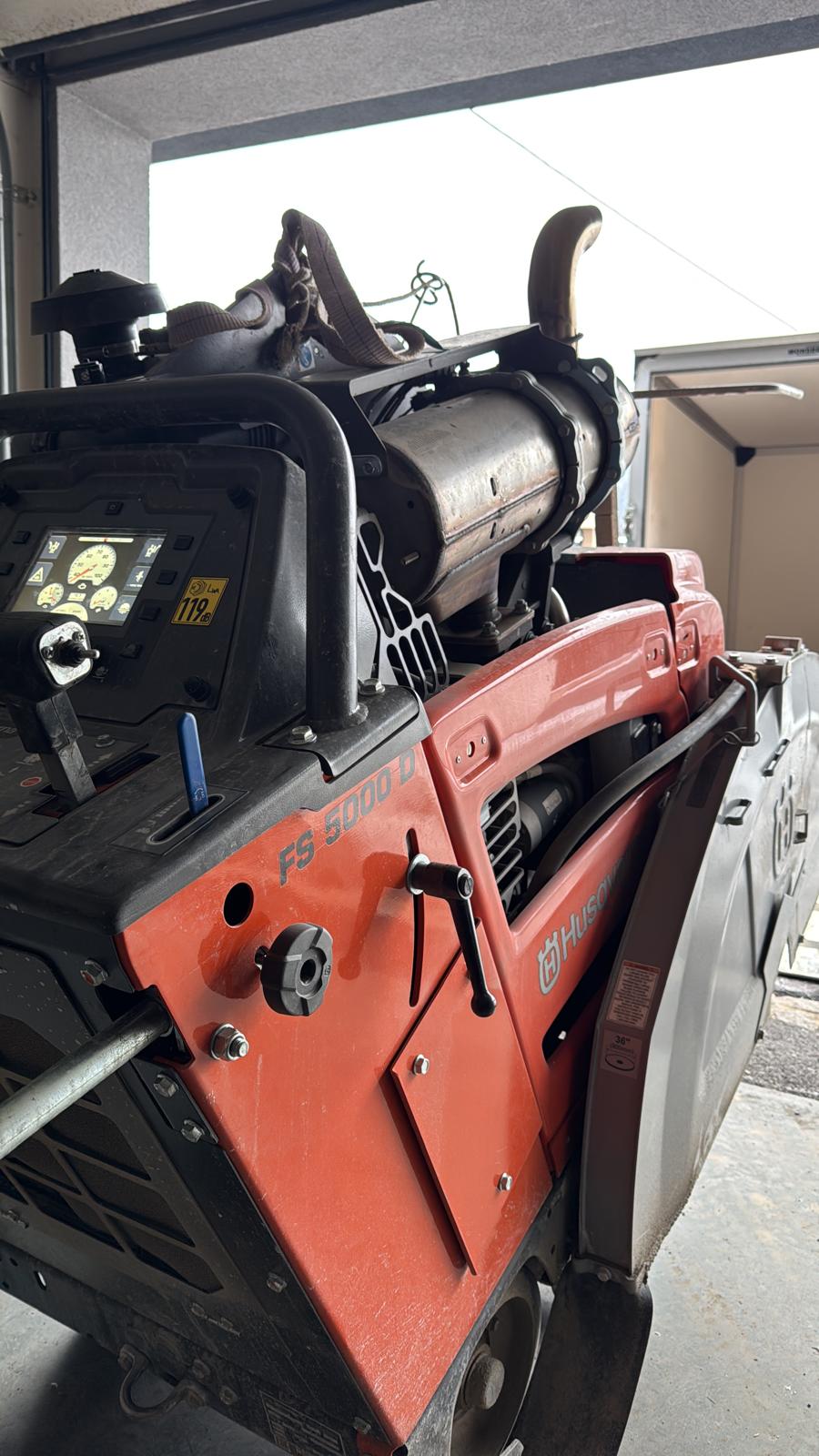 Betonschneiden mit FS 5000 D